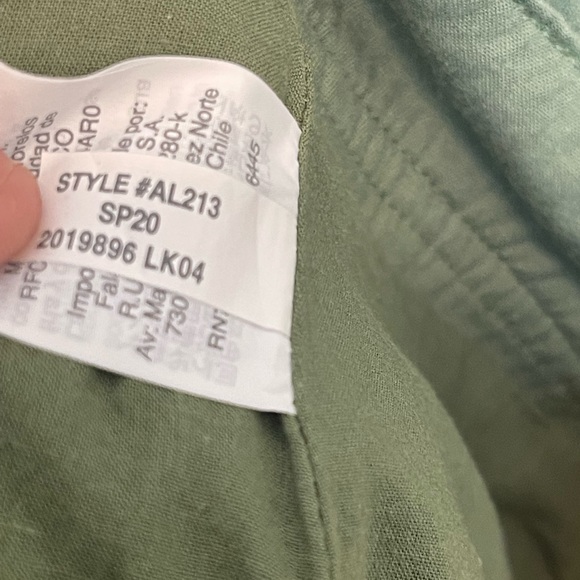 J Crew Belted A Line Twill Skirt Size 6 - Picture 10 of 11